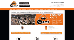 Desktop Screenshot of popalockbatonrouge.com